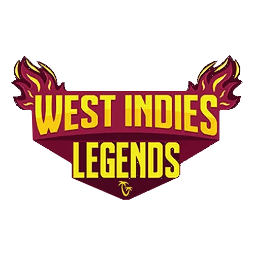 West Indies Legends cricket team logo featuring iconic elements representing the team’s legacy.